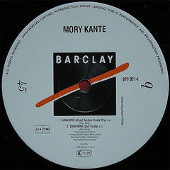 Mory Kanté : Bankiero (12")