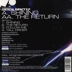 Critical Impact : Shining / The Return (12")