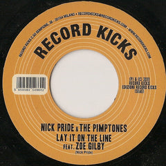 Nick Pride & The Pimptones : Waiting So Long / Lay It On The Line (7", Single)