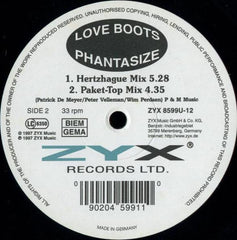 Love Boots : Phantasize (12", Promo)
