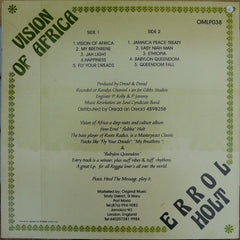 Errol "Flabba" Holt : Vision Of Africa (LP, RE)