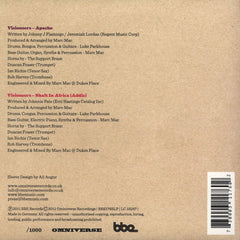 Marc Mac Presents Visioneers : Apache / Shaft In Africa (Addis) (7", Ltd)