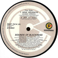 Sounds Of Blackness : Soul Holidays / Joy (12")