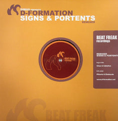 Dimas Carbajo Presents D-Formation : Signs & Portents: Remixed (12")