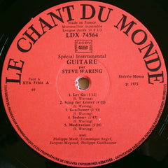 Steve Waring : Spécial Guitare (LP, Album)