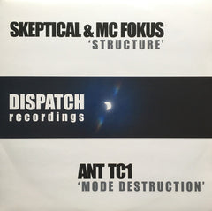 Skeptical (2) & MC Fokus / TC1 : Transit One - Limited Sampler (10")