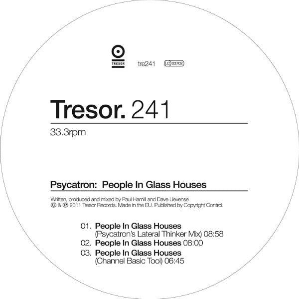 Psycatron : People In Glass Houses (12")