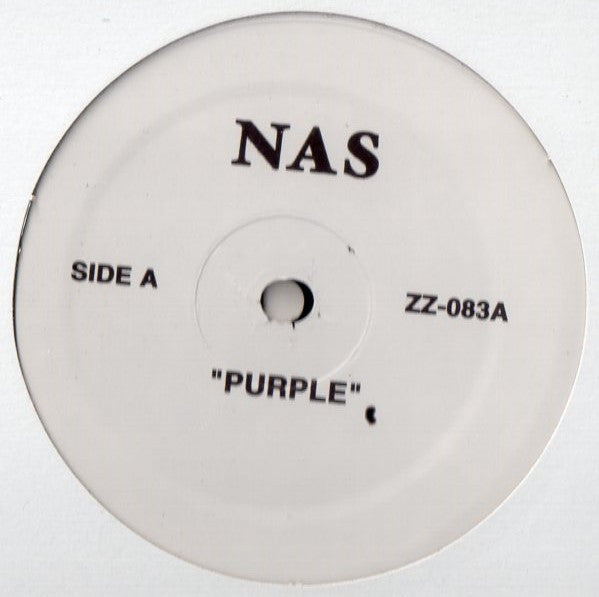 Nas / Talib Kweli : Purple / Waitin 4 The DJ (12", Unofficial)