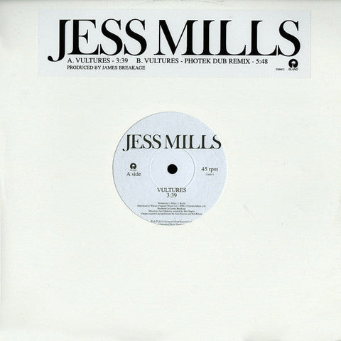Jess Mills : Vultures (10")