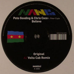Pete Gooding And Chris Coco Feat. Peter Coyle : Believe (12")