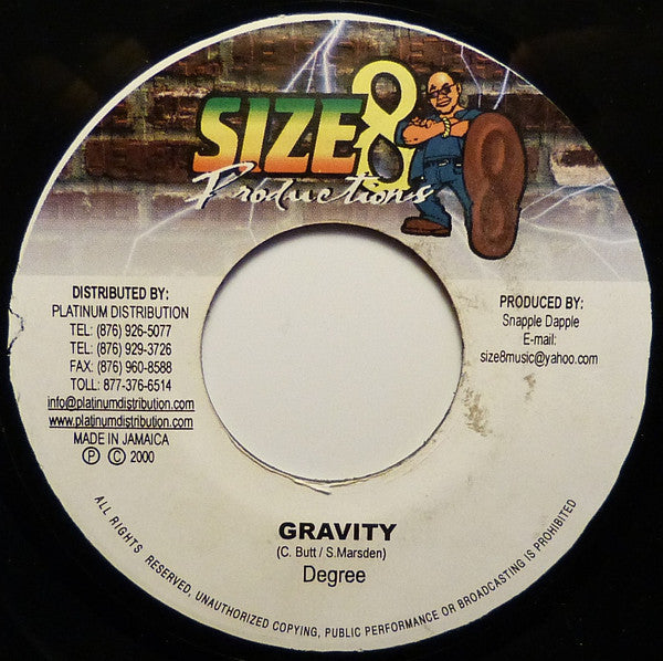 Degree* : Gravity (7")