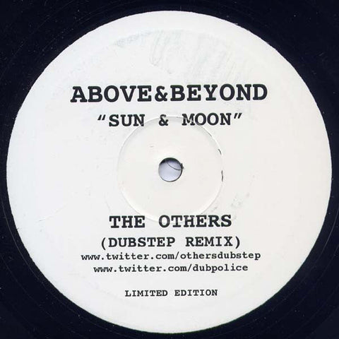 Above & Beyond Feat. Richard Bedford : Sun & Moon (The Others Dubstep Remix) (10", S/Sided, Ltd)