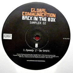 Global Communication : Back In The Box (Sampler 02) (12", Smplr)