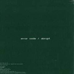 Roska : Error Code / Abrupt (12")