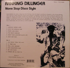 Dillinger : None Stop Disco Style (LP, Album, RP)