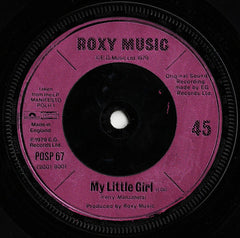 Roxy Music : Angel Eyes (7", Single, Sol)