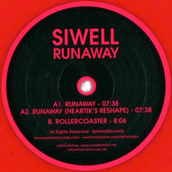 Siwell : Runaway (12", Red)