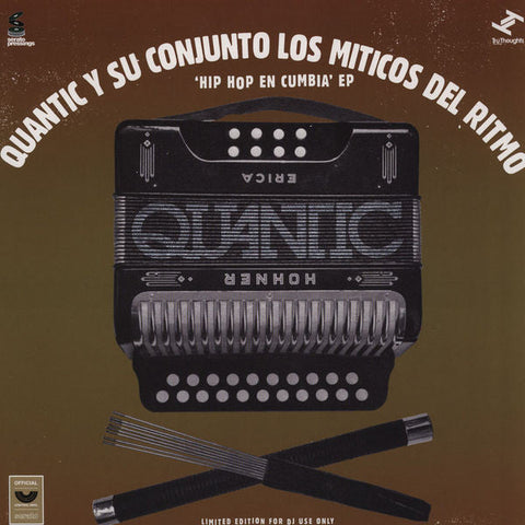 Quantic Y Su Conjunto Los Míticos Del Ritmo : Hip Hop En Cumbia EP (12", EP, Ltd, Gre)