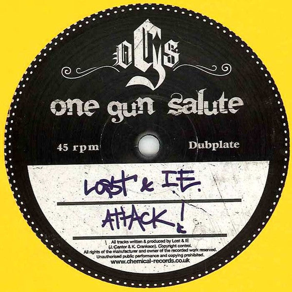 Lost (11) & I.E. (2) : Attack! / Levitate (12")