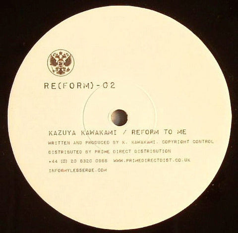 Kazuya Kawakami : Reform To Me (12")