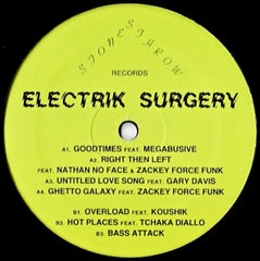 Baron Zen And Tek Blazer : Electrik Surgery (12", EP)
