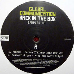 Global Communication : Back In The Box (Sampler 03) (12", Smplr)