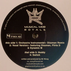 Mr. Wong : 4 Track EP (12", EP)