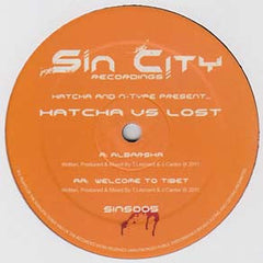 DJ Hatcha vs Lost (11) : Albarsha / Welcome To Tibet (12")