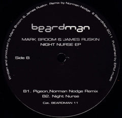 Mark Broom & James Ruskin : Night Nurse EP (12", EP)