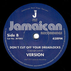 Linval Thompson : Don't Cut Off Your Dreadlocks (7", RE)