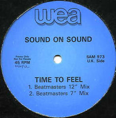 Sound On Sound : Time To Feel (12", Promo)