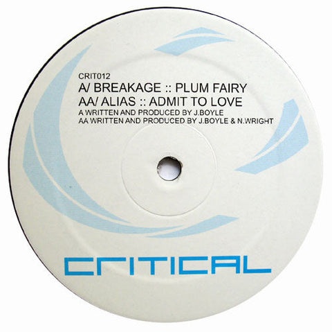 Breakage / Alias (6) : Plum Fairy / Admit To Love (12")