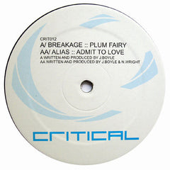 Breakage / Alias (6) : Plum Fairy / Admit To Love (12")