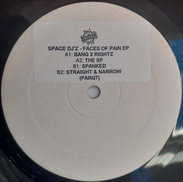 Space DJz : Faces Of Pain (2x12", W/Lbl, Sti)
