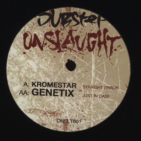 Kromestar / Genetix (10) : Straight Error / Just In Case (12")