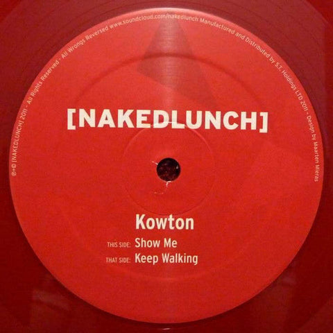 Kowton : Keep Walking / Show Me (12", Red)