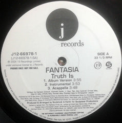 Fantasia (4) : Truth Is / It's All Good (12", Promo)