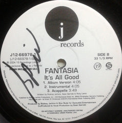 Fantasia (4) : Truth Is / It's All Good (12", Promo)