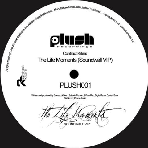Contract Killers / PFM : The Life Moments (Soundwall VIP) / If You Were Mine (12")