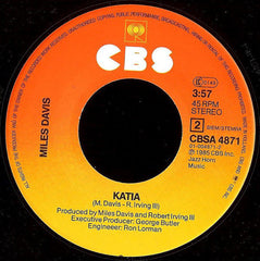 Miles Davis : Time After Time (7", Single)