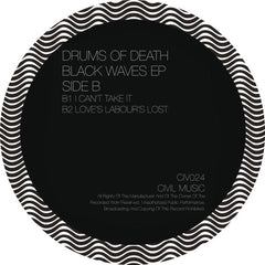 Drums Of Death : Black Waves EP (12")