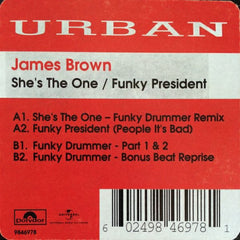 James Brown : She's The One / Funky President (12")