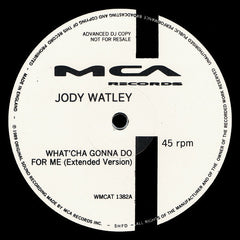 Jody Watley : What'cha Gonna Do For Me (12", Promo)