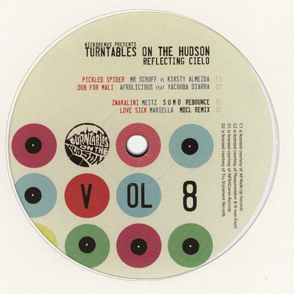 Nickodemus : Turntables On The Hudson Vol 8: Reflecting Cielo (12", Smplr)