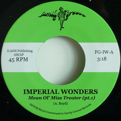 Imperial Wonders : Mean Ol' Miss Treater (7", RE)