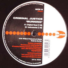 Criminal Justice : Burning (12")