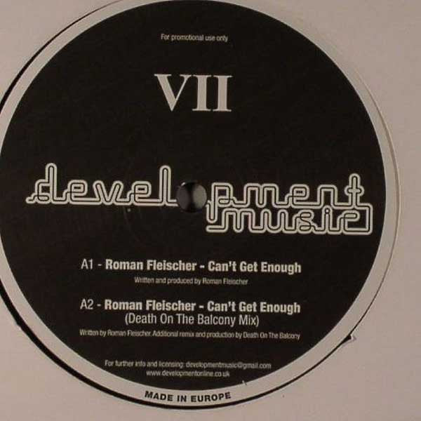 Roman Fleischer : Can't Get Enough (12", Promo)