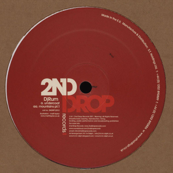 DJ Rum : Mountains EP (Part 1) (12")