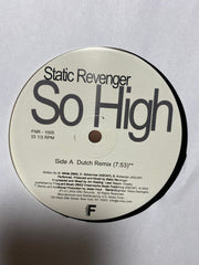 Static Revenger : So High (12")