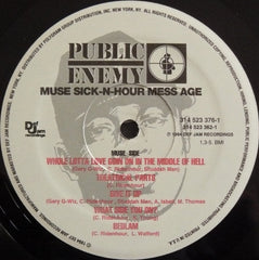 Public Enemy : Muse Sick-N-Hour Mess Age (2xLP, Album, Gat)